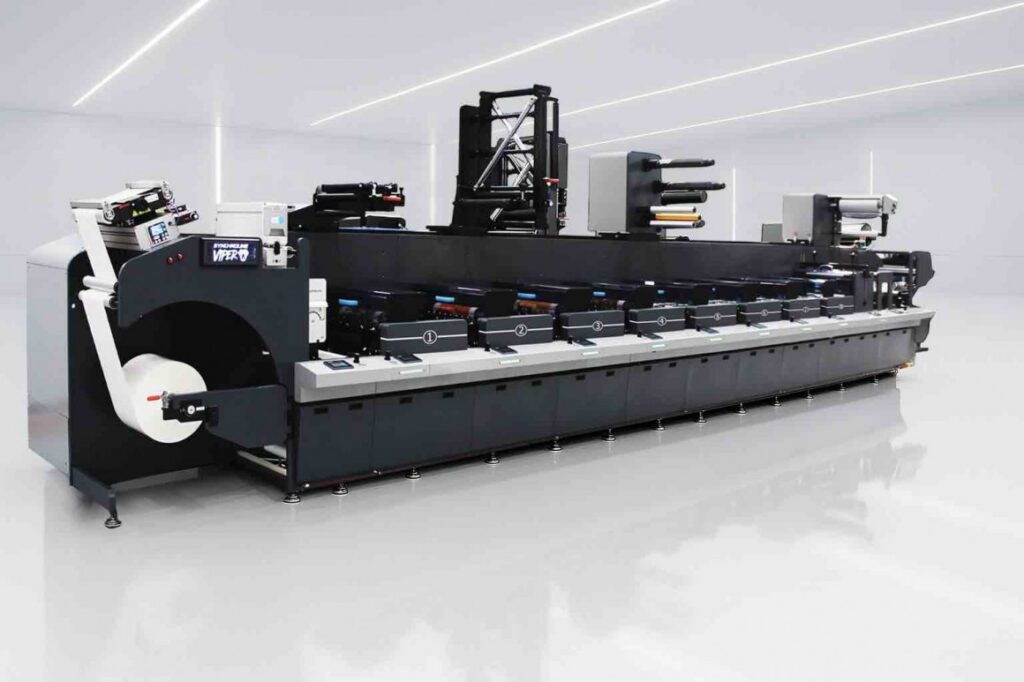 Made in Italy flexographic machinery for industrial printing