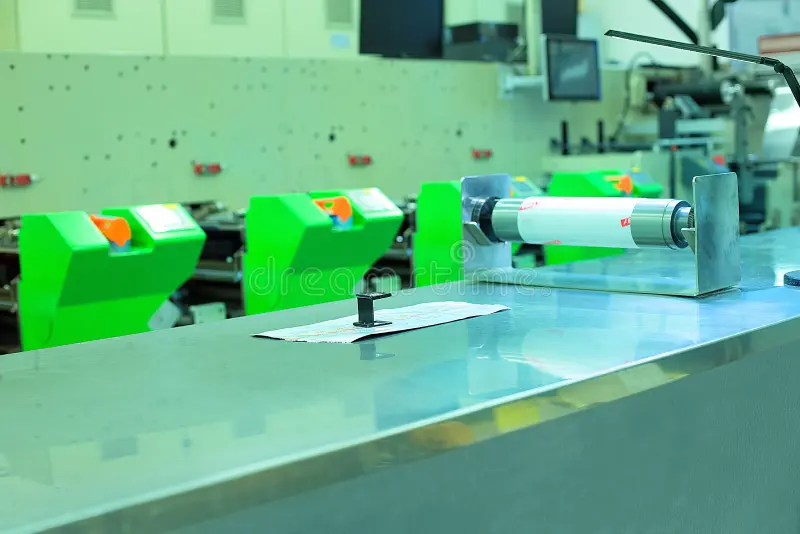 Analisis OEE en planta flexografica