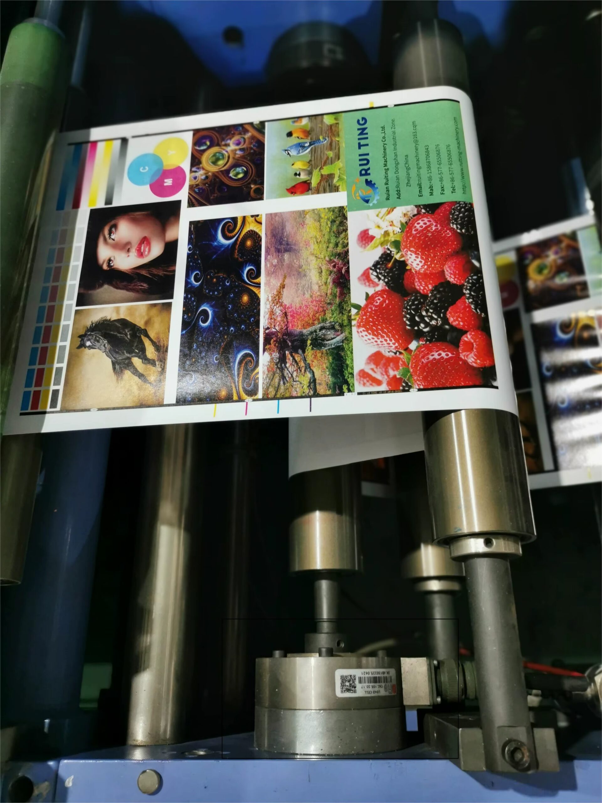 Control de color en linea en flexografia